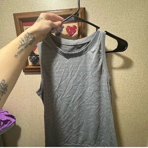 Lululemon Athletica Gray Tank Top